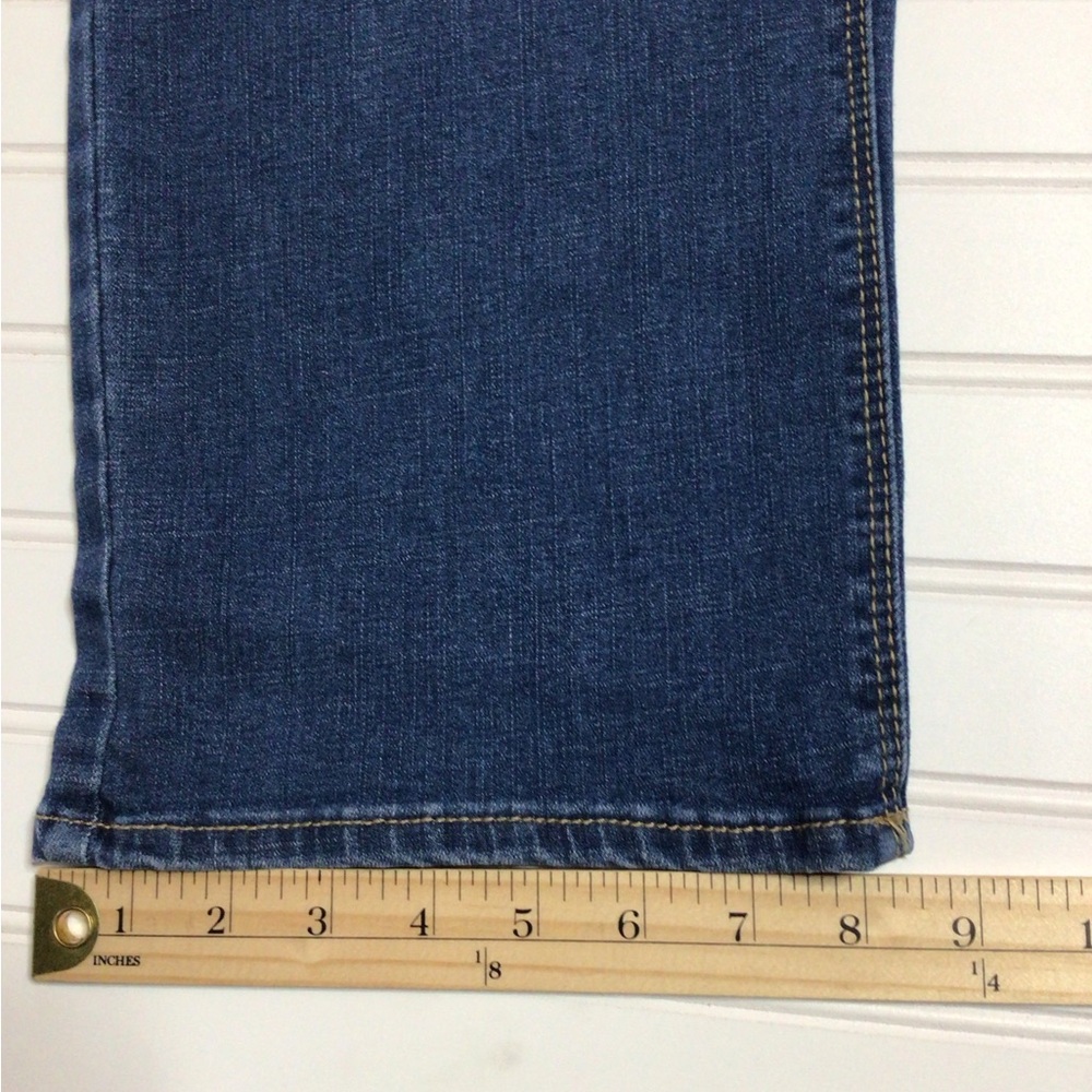 Cato 12p Women's Straight Leg Blue Jeans (0205) - Picture 9 of 10